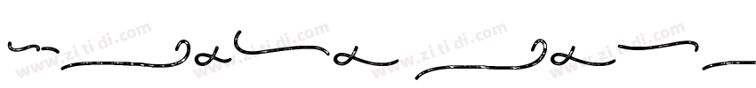 Camper Print Script字体转换